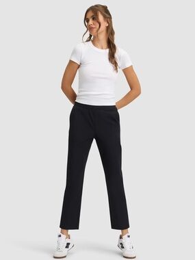 Cozy Earth Women's Always Cropped Pant - Black